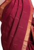 Pure Handloom Rain Drop Butta Kanjeevaram Silk Saree
